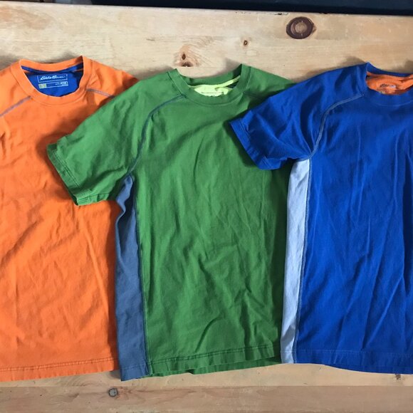 3 set of Men's Eddie Bauer T-Shirts- Size Small - Picture 1 of 12